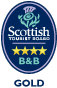 Scottish Accommodation tourist board 4 stars bed and breakfast in North Berwick
